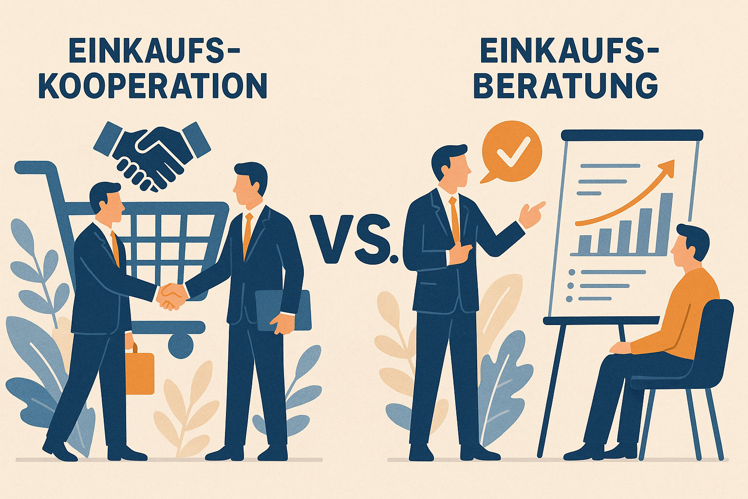 Einkaufskooperation vs. Einkaufsberatung: Wann ist welche Lösung die Richtige für Ihren Mittelstand? Einkaufskooperation vs. Einkaufsberatung