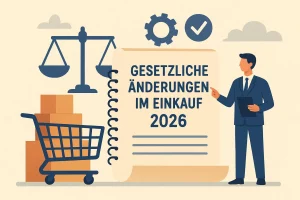 Gesetzliche Änderungen im Einkauf 2026