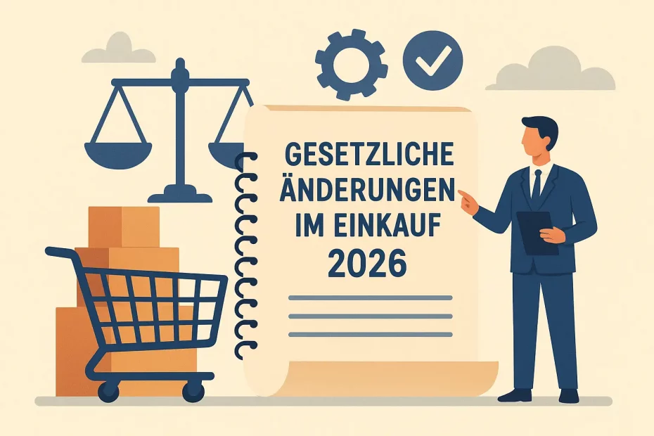Gesetzliche Änderungen im Einkauf 2026
