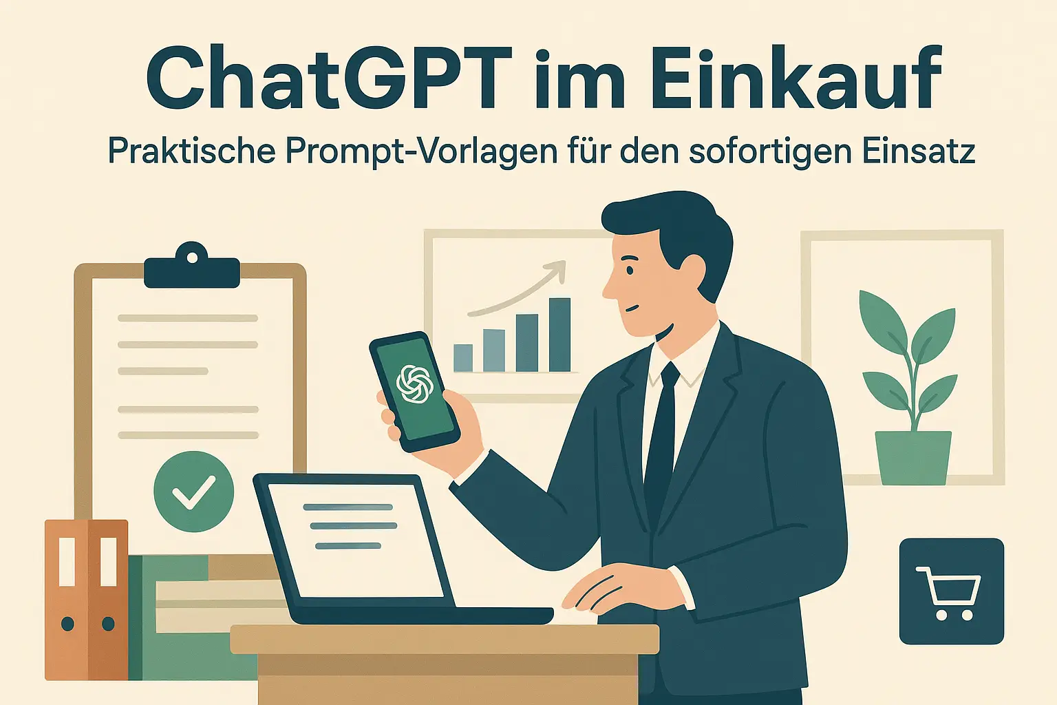 ChatGPT im Einkauf: Praktische Prompt-Vorlagen für den sofortigen Einsatz 🤖 ChatGPT im Einkauf: Prompt-Vorlagen