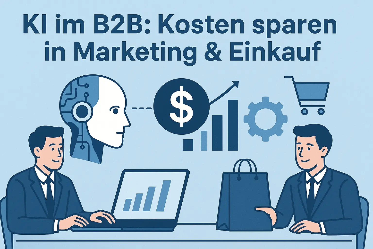 KI im B2B: Kosten sparen in Marketing & Einkauf💡 KI im B2B: Kosten sparen in Marketing & Einkauf