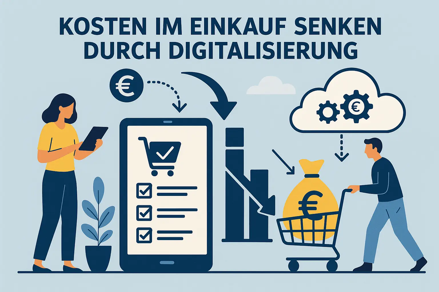 Kosten im Einkauf senken durch Digitalisierung