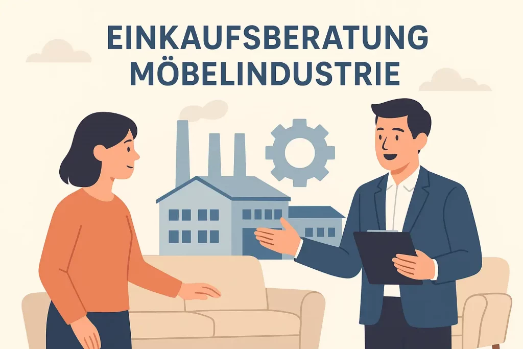 Einkaufsberatung für die Möbelindustrie
