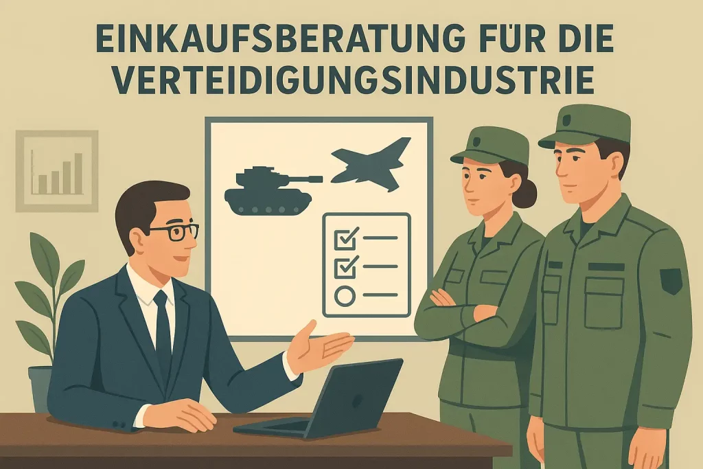 Einkaufsberatung für die Verteidigungsindustrie
